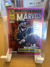 2022 Panini Donruss - Marvels Fernando Tatís Jr. #M-2 Pink Fireworks