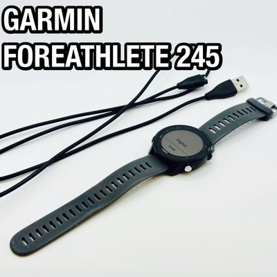 Garmin ForeAthlete 245 Running GPS Watch Slim Design Used | eBay