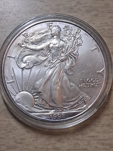 1998 1 oz Silver American Eagle (Brilliant Uncirculated)