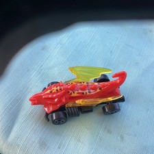 Hot Wheels Dragon Blaster 2009 Red/Yellow Black Tires Sr