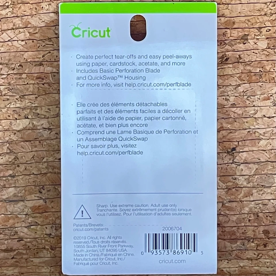 Cricut - 2006704 - Базовое перфорационное лезвие + корпус QuickSwap - Изображение 2 из 2