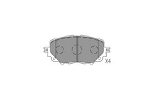 Brake Pad Set, disc brake for MAZDA:MX-5 IV,ROADSTER IV,MX-5 MIATA IV