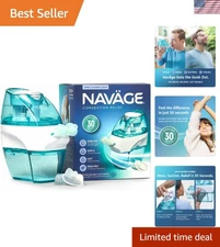 Starter Bundle - Nasal Irrigation System - Saline Nasal Rinse Kit with 1 Nose...