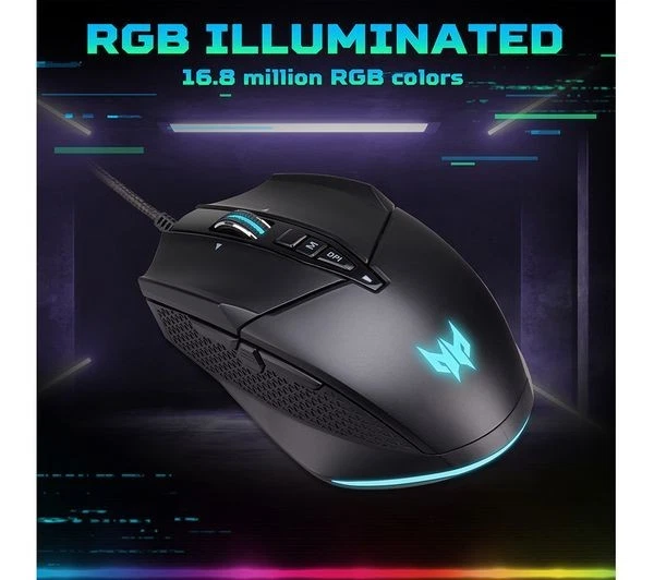 🎮 Acer Predator Cestus 335 Optical Gaming Mouse | 10 Programmable Buttons - Image 3 of 4