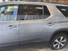 Used Rear Left Door Assembly Rear Side fits: 2019 Chevrolet Traverse privacy tin