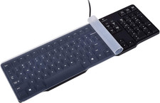 Universal Clear Waterproof Anti-Dust Silicone Keyboard Protector Cover Skin for