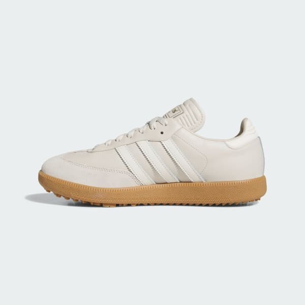 adidas Unisex Sambar GOLF Shoes- Alumina / Off White / Gum- JH6151