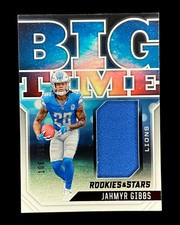 2023 Panini Rookies & Stars - Big Time Jahmyr Gibbs #BT-JG /399 (MEM, RC)