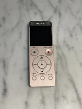 Sony ICD-UX560F IC Recorder Gold Digital Voice Recorder Japanese Menu