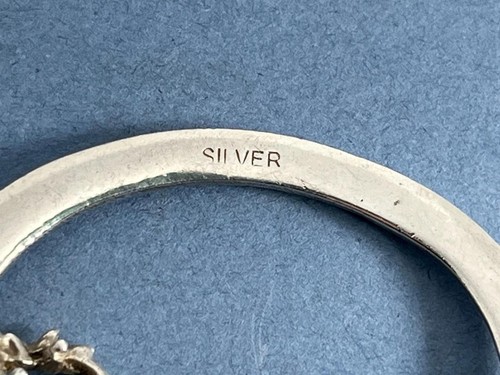 ANTIQUE EDWARDIAN SCOTTISH SOLID SILVER CELTIC PENANNULAR BROOCH - Picture 10 of 10