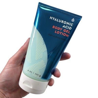 NEW Bath & Body Works Water Hyaluronic Acid Body Gel Skin Plumping Lotion 8 oz