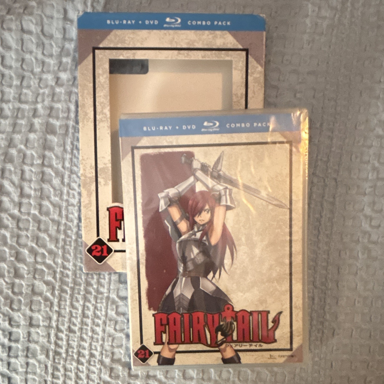 Funmation Fairy Tail Series DVD+Blu-Ray Combo Box Set, BRAND NEW SEALED #21