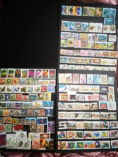 Australia Stamps Over 170 Different Stamps with Antique Used