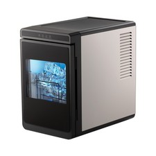 Uimoso Countertop Ice Maker 22 Lbs/Day with Self-Cleaning Large Square Ice Cubes