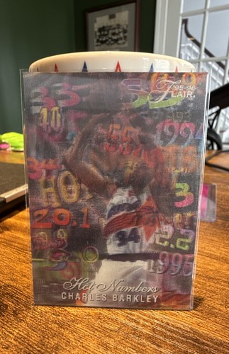 Charles Barkley #1 1995 Flair Hot Numbers card
