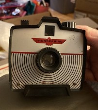 Vintage 1960s ThunderBird Box Film Camera Rare Untested