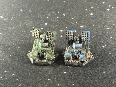 Hand Painted BattleTech X2 Hachiman Fire Support Tanks - 3D Printed Resin Minis