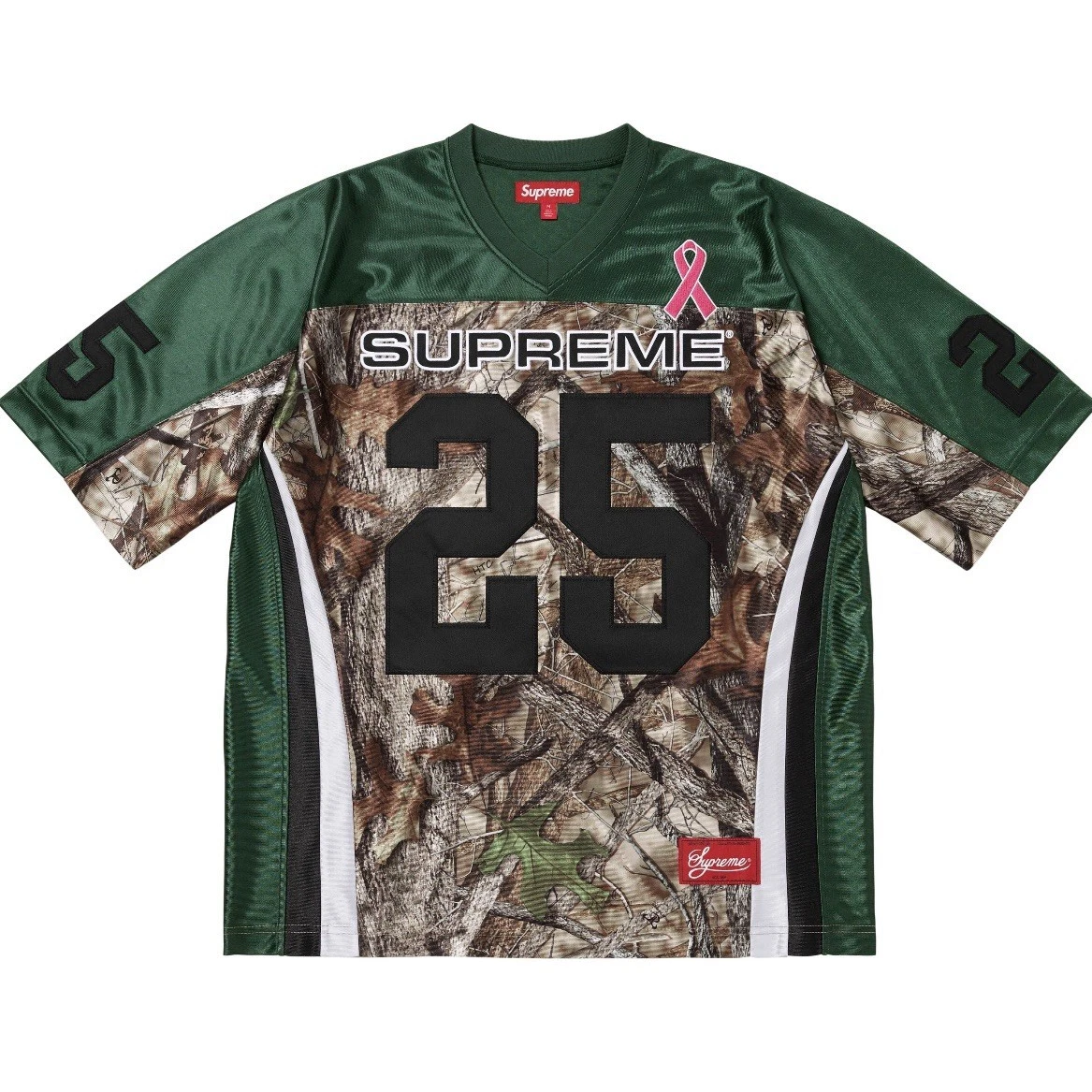 シャツ Supreme Faux Croc Football Jersey Supreme Faux Croc Football Jersey White Men's - SS22 - US