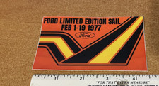 1977 Ford Bronco Decal Sticker Limited Edition Sail Balloon Chaser 1977 Ford Bronco Decal Sticker Limited Edition Sail Balloon Chaser