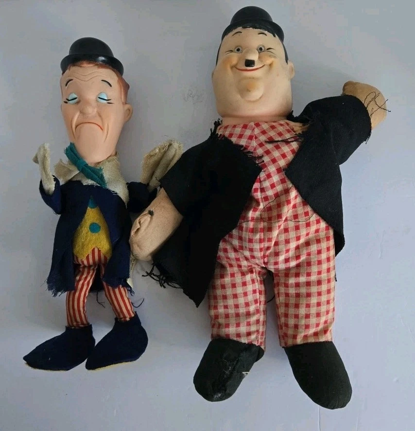 Laurel And Hardy Dolls In Vintage & Antique Character Toys for