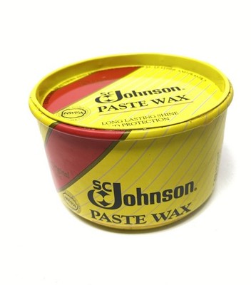 SC Johnson Discontinued SC Johnson Paste Wax Original Formula 80% Full Look!