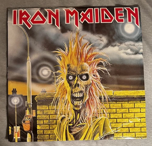 IRON MAIDEN SELF TITLED S/T Debut, Rare SEALED LP Czechia,killers,piece,death,st