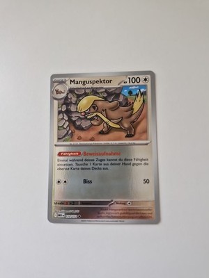 Manguspektor 110/132 Reverse Holo Mega Entwicklung Pokemon Karte Deutsch NM