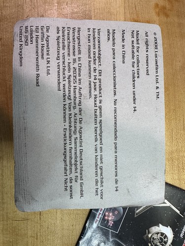 StarWars Raumschiffe & Fahrzeug Sammlung #3 & 8 (3 Schiffe) DeAgostini - NEU/Versiegelt - Bild 6 von 6