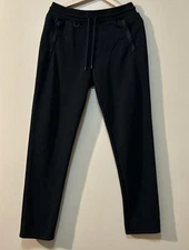 Alo Nomadic Sweatpants Unisex Women / Men 30” Black Front & Back pockets