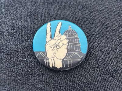 1969 Anti Vietnam Peace Movement March on Washington Peace Sign New Mobilization