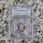 1990-S Roosevelt Silver Dime Proof PCGS PR69DCAM San Francisco 10C