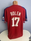 Vintage Starter Philadelphia Phillies Jersey Size Large SCOTT ROLEN # 17