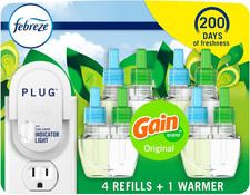 Plug-In Air Freshener, Odor-Fighting Scented Oil Starter Kit, Air Fresheners for