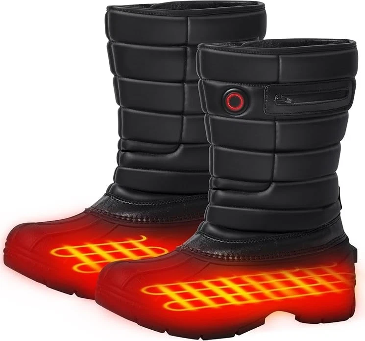 Heated Boots for Men Electric Men'S Heated Snow Boots Warm Fur Lined 3 Temperatu
Opens in a new wind