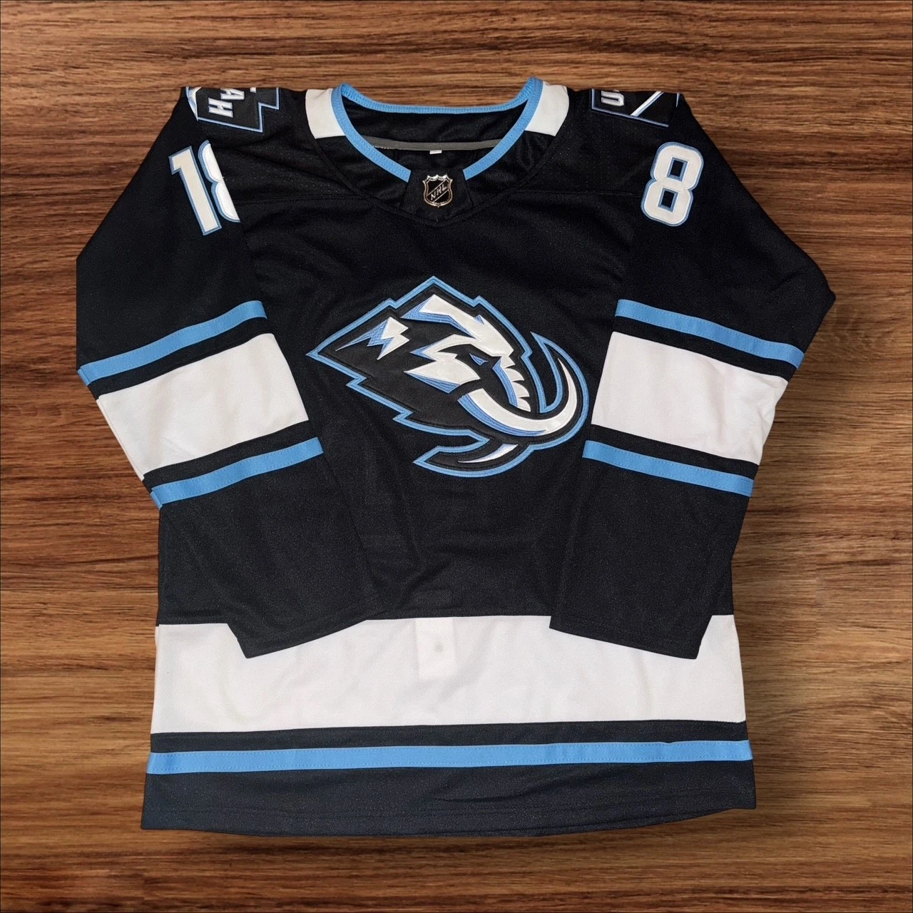 Caleb Desnoyers Utah Mammoth Hockey Jersey JSA COA