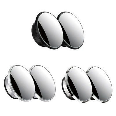 Vehicle Blind Spots Mirror with Suction Cup Car Rear View Mirror for Safe Drive