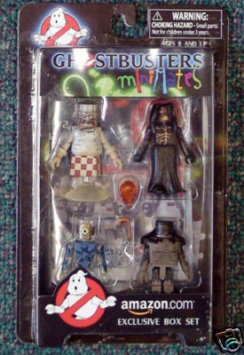 GHOSTBUSTERS MINIMATES GHOST SET - AMAZON EXCLUSIVE BOX SET 