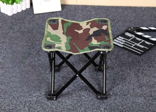 Outdoor Folding Fishing Stool ultralight Backless Camping Picnic Carry-on Chair - Picture 9 of 16