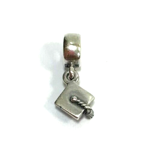 (MA3) Authentic 925 ALE Pandora Graduation Cap Dangle Charm