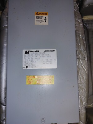 MAGNETEK Powerformer 211-0061-055 Transformer 240v 480v 120v Jefferson