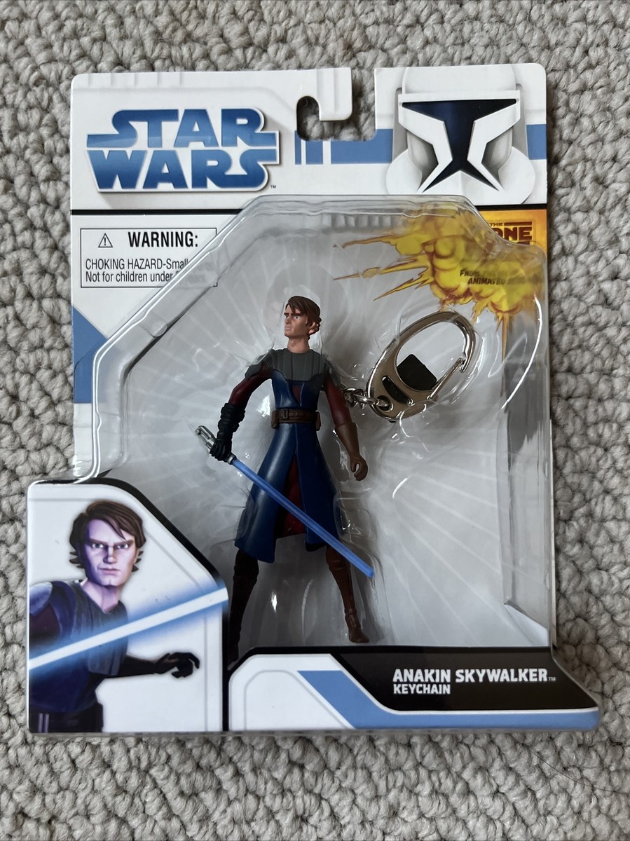 Star Wars Clone Wars Anakin Skywalker Keychain New Sealed | eBay