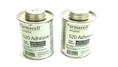 2 Pack Armaflex 520 Adhesive Industrial Contact  1 Pint with brush