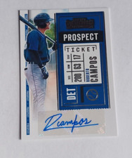 2020 Panini Contenders Prospect Ticket Autograph  #PT2-RC, Roberto Campos