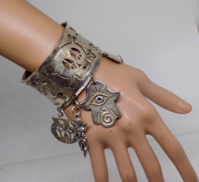 GYPSY 1989 Steve Morris Susan Cary STUDIO Sterling Silver 925Cuff