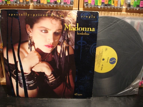Madonna – Borderline      Vintage Maxi EP/LP  *Sire – 0-20212*