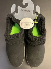 OOFOS WOMENS LOW OOCOOZIE BLACK 