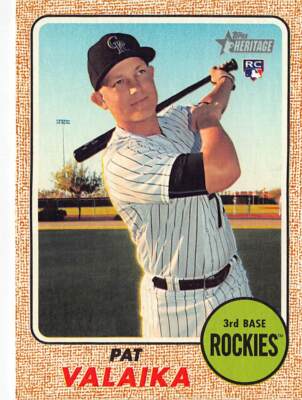 2017 Topps Heritage #692 Pat Valaika