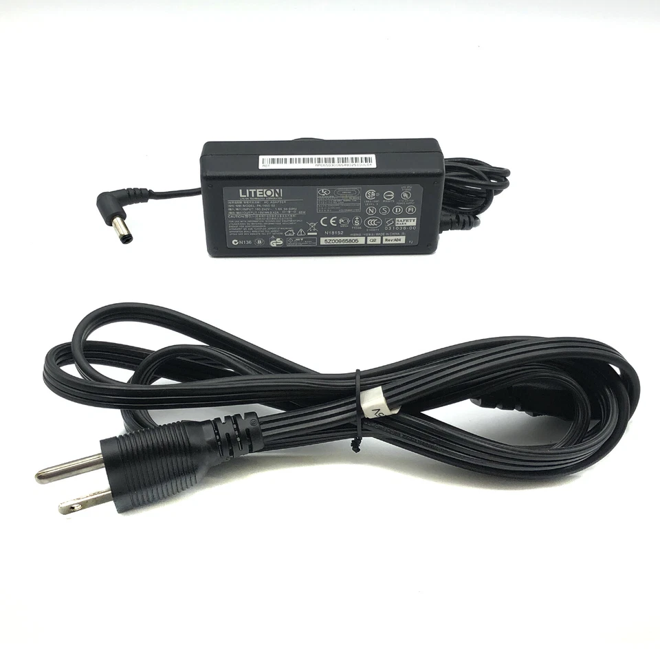 Genuine Liteon PA-1700-02 AC Power Supply Adapter Charger 19V 3.42A Laptop OEM - Image 4 of 4