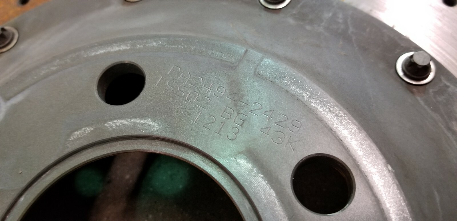 MCLAREN MP4-12C REAR BRAKE DISC ROTOR OEM PA2494-2429 LEFT OR RIGHT 