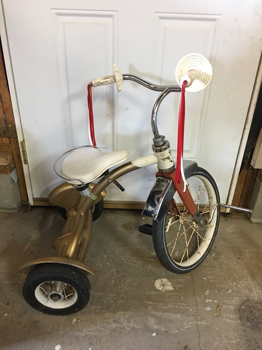 Vintage 1950s Midwest Industries Tricycle Great Condition For Age